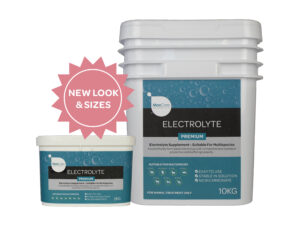 MaxCare Electrolyte 2kg and 10kg sizes